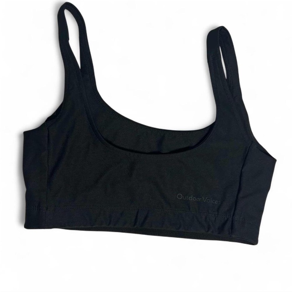 Black outdoor voices women sports bra - Picture 2 of 4